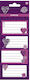 CHartini Poli Notebook Etiketten 4 Stück