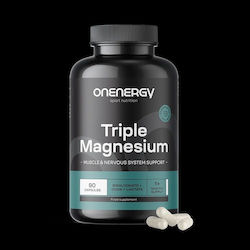 OnEnergy Triple Magnesium 90 κάψουλες OnEnergy Triple Magnesium 90 κάψουλες
