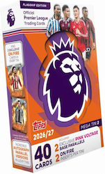 Topps 2026-27 Premier League Flagship Edition Mega Tin 2 40 Карти Общо
