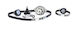 Continental Satz Gürtel Riemen Für Audi Seat Sk Oda Vw Ct957wp1