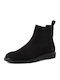 Leder Chelsea-Stiefel Schwarz Herrenstiefel