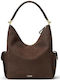 Leder Damenhandtasche Braune