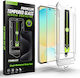 Techsuit Съвместим С Отпечатък На Пръст Titanglass Crystalhd Samsung Galaxy S24 Fe A56 5g Прозрачен