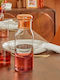 Glass Wine Serving Decanter with Red Stopper 860ml