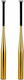 Set de două bâte de baseball Depox din aluminiu 80 cm aurii