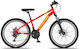 Champions 24" Kids' Mountain Bike With Red Disc Brakes