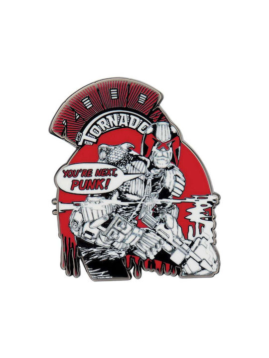 2000 Ad Pin Badge Judge Dredd You're Next Punk ...
