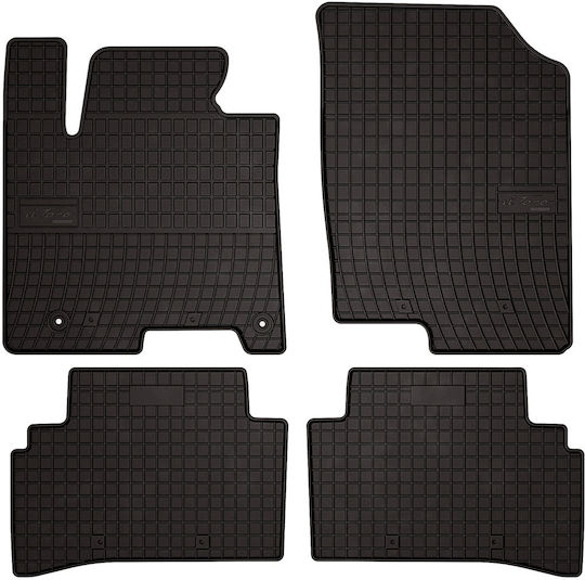 Rubber Car Mats Hyundai Tucson Iv Suv 2021 Black Fitted