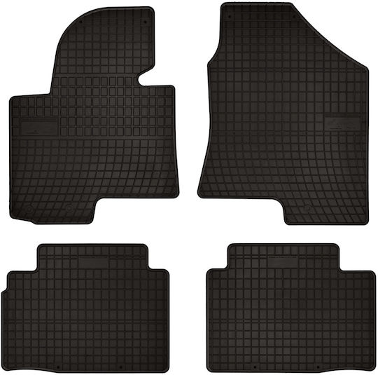 Rubber Car Mats Hyundai Ix35 Suv 2009-2015 Black Fitted