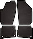 Rubber Car Mats Seat Ibiza Iii 6l Hatchback 2002-2008 Black Fitted