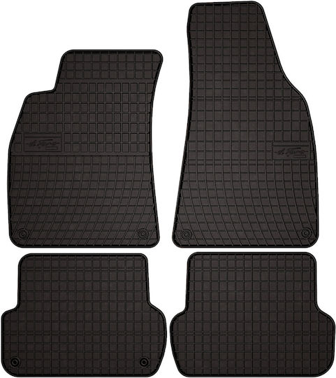 Rubber Car Mats Seat Exeo Sedan Estate 2008-2015 Black Fitted
