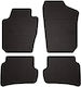 Rubber Car Mats Skoda Fabia Iii Hatchback Estate 2014-2022 Black Fitted