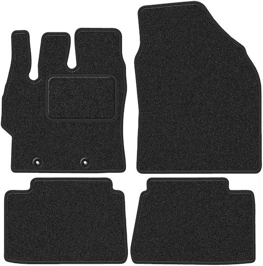 Velour Car Mats Mazda 2 Hybrid Hatchback 2022 Anthracite