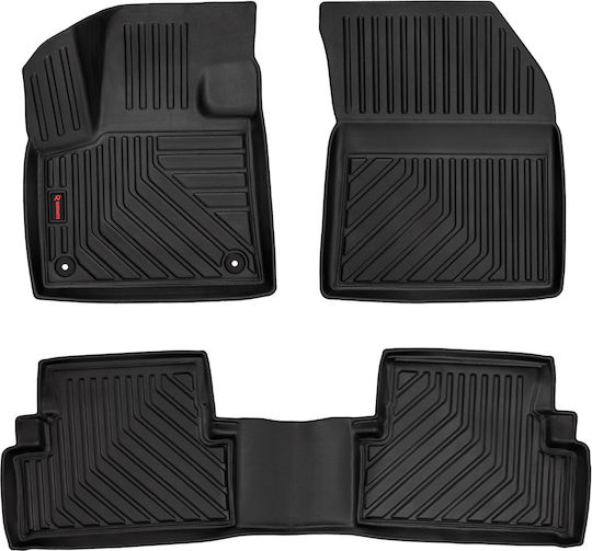 3d Rubber Car Mats Peugeot 3008 Ii Crossover 2016 5cm Edge