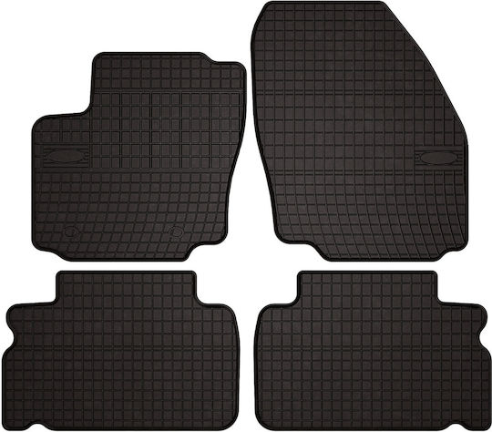 Rubber Car Mats Ford S-max Mk1 Minivan 2006-2012 Black Fitted