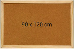 Tablă de plută cu cadru din lemn 90 x 120 cm Optima