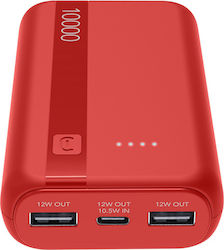 Cellular Line Essential 10000mAh 10.5W Κόκκινο