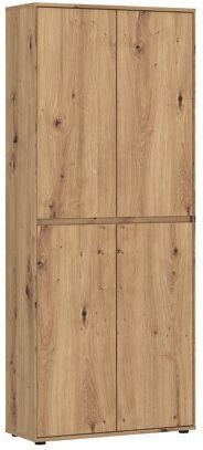 Torfiou 104 Dulap de Sufragerie din Placă din Lemn Agregat Artisan Nuc 75x35x186cm