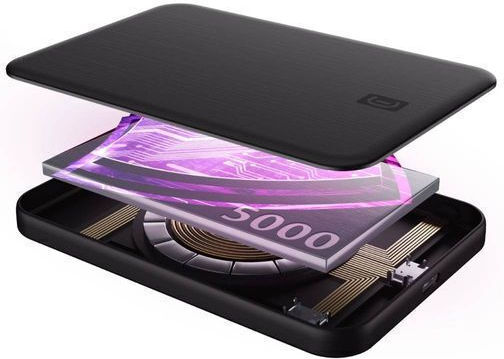 Cellular Line Mag Airy Qi2 Power Bank 5000mAh 25W με Θύρα USB-C Power Delivery Μαύρο
