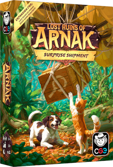 Επιτραπέζιο Παιχνίδι Lost Ruins of Arnak: Surprise Shipment για 1-4 Παίκτες 12+ Ετών CZG172 Czech Games Edition