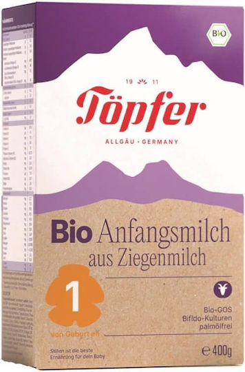 Topfer Lapte Praf Lactana 1 Pentru Vârsta 0+ Luni 400gr