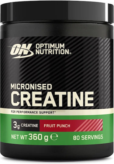 Optimum Nutrition Micronised Creatine Micronized Monohydrate Creatine Fruit Punch 360gr