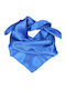 JFashion Damen Seidenschal Blau