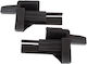 Mercedes W169 A-class 04-12 Trunk Blind Slider Guide Left + Right 2 Pcs Set