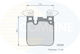 Rear Brake Pad Set BMW 1 F20 114 D Brembo System Square 3411 8099 354 CBP06108-10267
