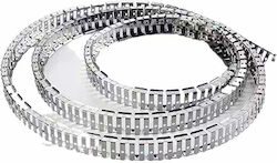 Ευέλικτο Προφίλ Αλουμινίου Led Neon Flex Cob 1 M Σπαστό Καμπύλο Ασημί Δημιουργικές Εγκαταστάσεις Φωτισμού
