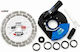 Concrete Grinding Kit 180 Mm Verke Diamond Disc + 180 Mm Dust Extraction System Top442201114