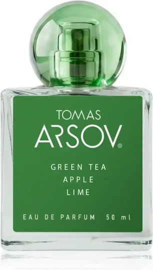 Unisex Apă De Parfum Tomas Arsov Ceai Verde Măr Lime 50 Ml