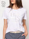 Tricou damă alb