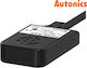 Διακοπτης Επαγωγικος Dc Τετραγωνος Npn No 12-24vdc 8mm 3 Καλωδιων Pfi25-8dn Autonics Σετ 2
