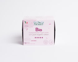 Vivicot Bio Absorbante cu aripi de noapte 2 buc Vivicot Bio Absorbante cu aripi de noapte 2 buc