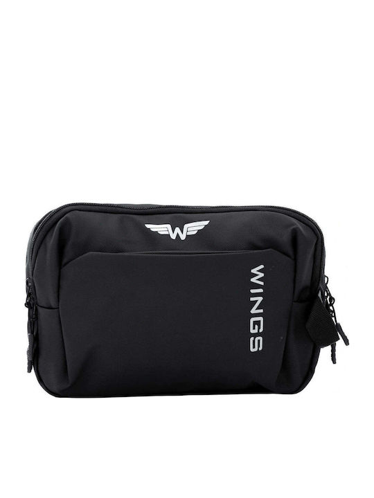 Wings Τσάντα Καλλυντικών Ταξιδιού Rook Μαύρη