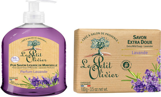 Le Petit Olivier Săpun Lichid Cu Pompă Lavandă 100gr