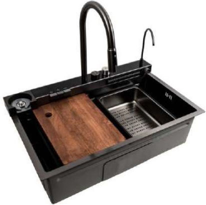 Zelto Ένθετος 75x46cm Μαύρος ZL-7546D-WORKSTATION