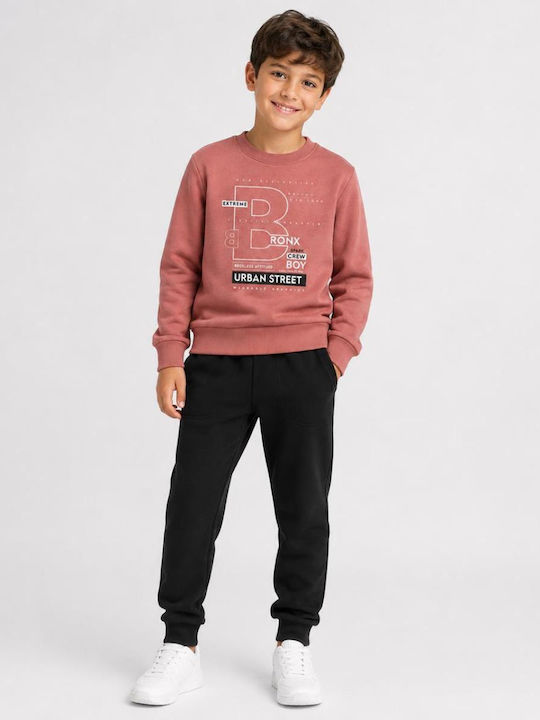Kids Sweatpants Set With Top Apple