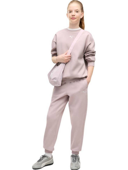 PUMA Süßes Kinder Sweatpants Set Misty Rose 2 Stück