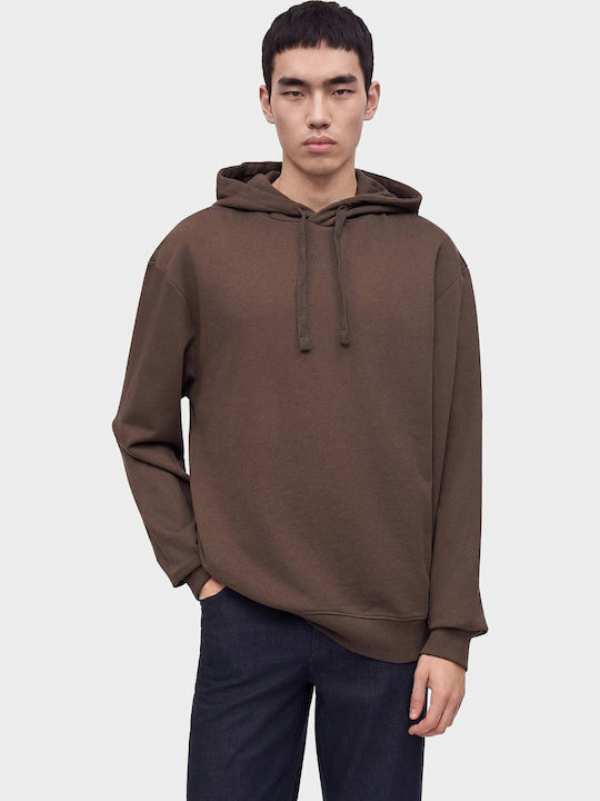 Hugo Hooded Sweatshirt Brown