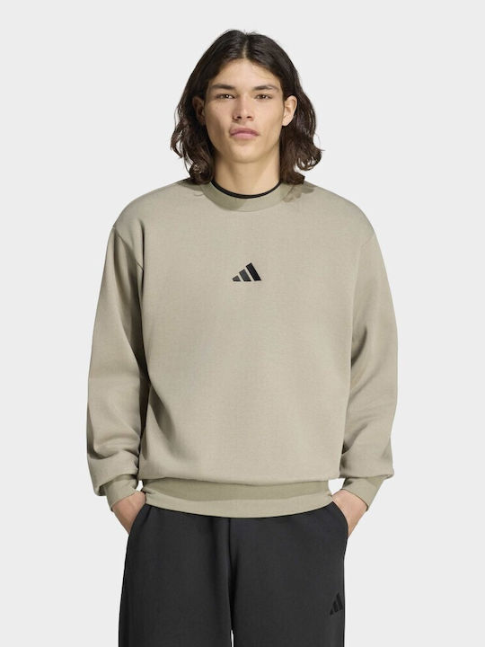 adidas M Feelcozy Sweatshirt Beige