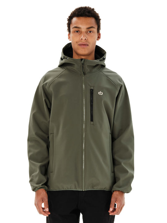 Emerson Bonded Leder Jacke Wasserdicht Grünes