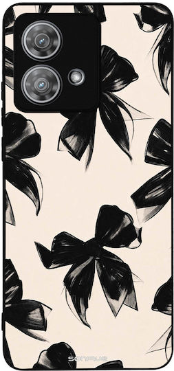 Sonique Diva Series Case Motorola Edge 40 Neo 5g Black Bows