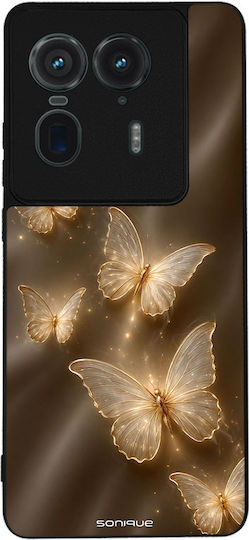 Θήκη Sonique Diva Series Motorola Edge 50 Ultra Χρυσές Πεταλούδες