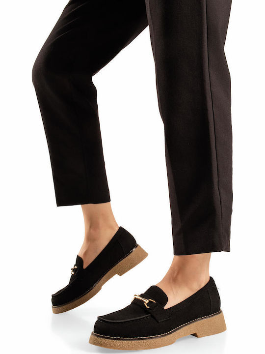 The Shoemart Women's Loafers in Black Color