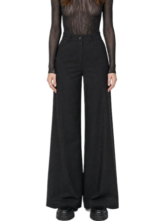 Moutaki Damen Stoff Pantaloona Schwarz Moutaki Damen Stoff Pantaloona Schwarz