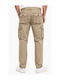 Ανδρικό Παντελόνι Cargo Relaxed Fit Μπέζ