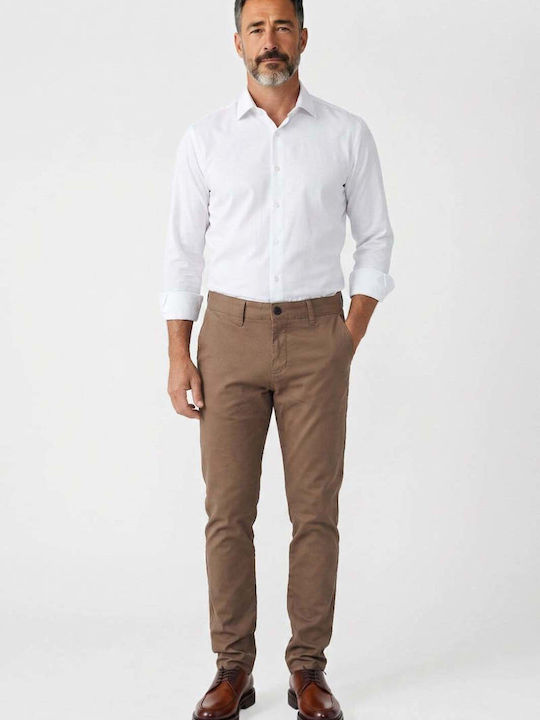 Ben Tailor Ανδρικό Παντελόνι Chino Ελαστικό Καμιλο