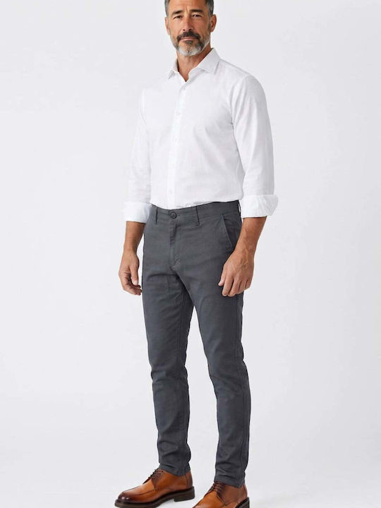 Ben Tailor Ανδρικό Παντελόνι Chino Ελαστικό Ανθ...